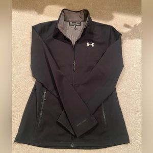 Womens Black Under Armor Jacket Size Medium